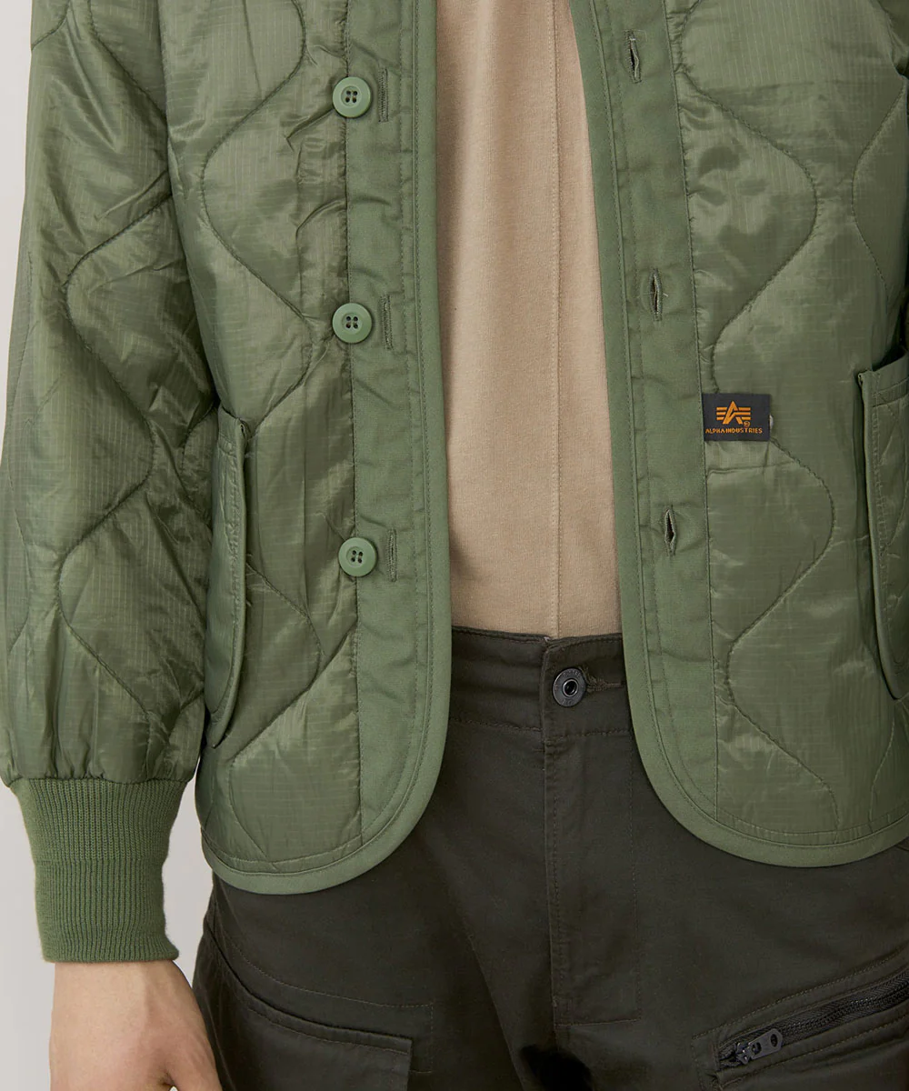 Alpha Industries ALS/92 Field Coat Liner - Olive Drab - Image 3