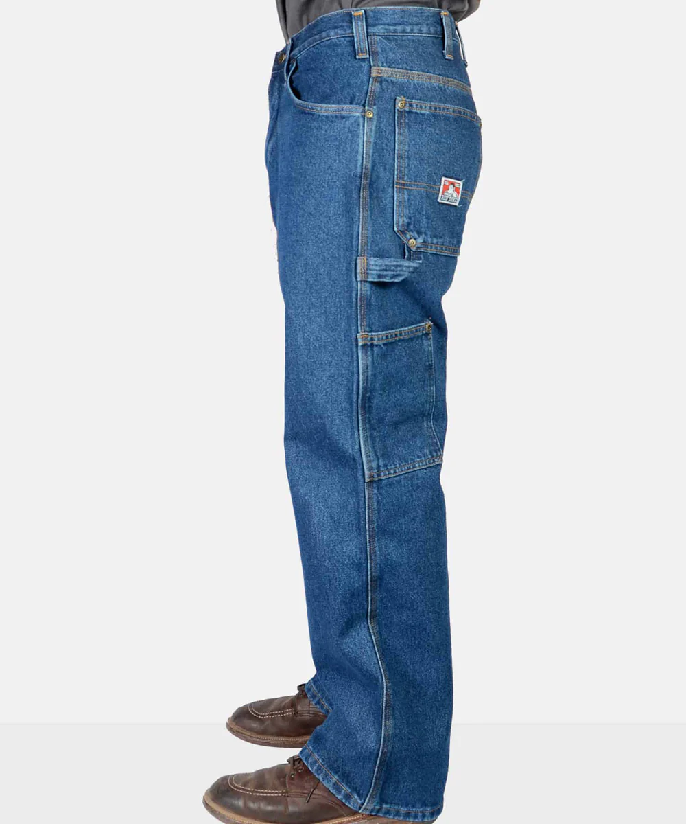 Ben Davis Carpenter Jeans - Indigo Denim - Image 3