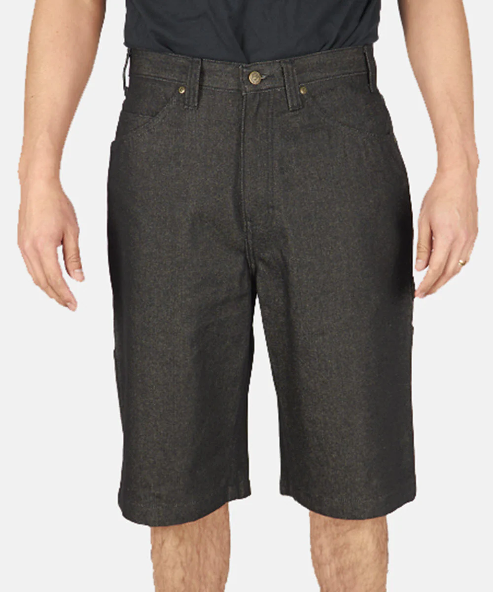 Ben Davis Men's Carpenter Shorts - Black Denim