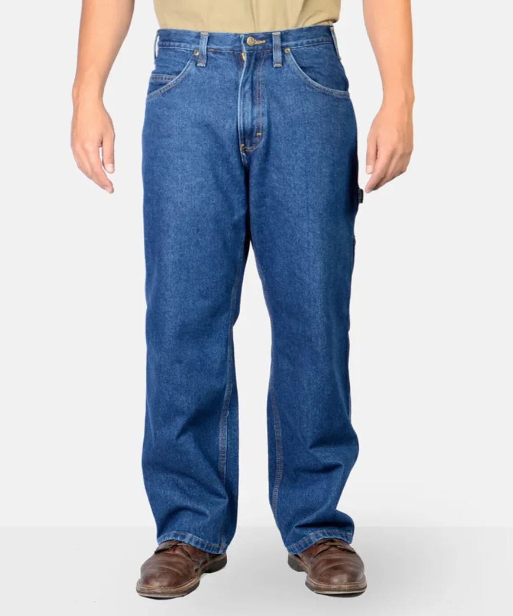 Ben Davis Carpenter Jeans - Stonewash Denim