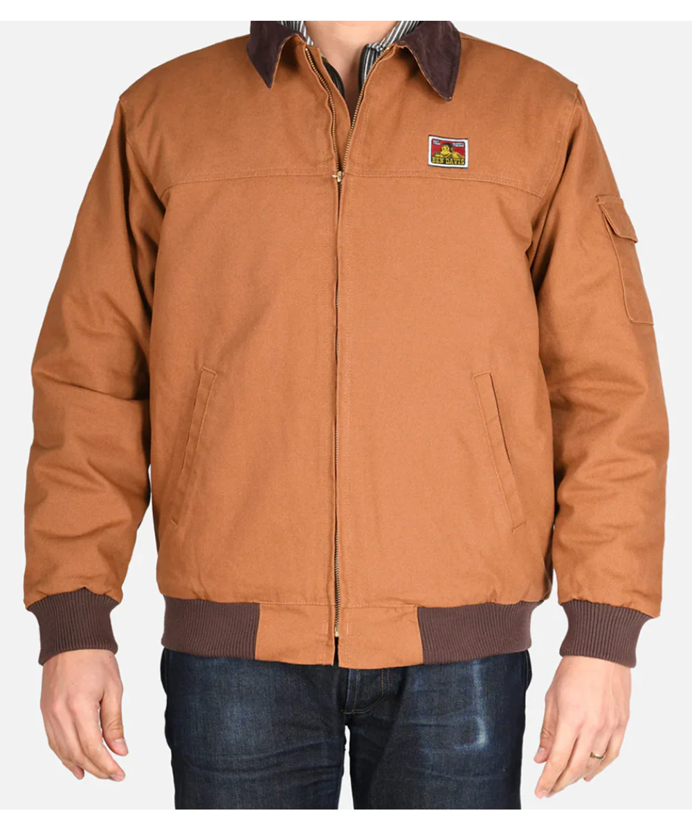 Ben Davis Men's Mechanic's Jacket - Canvas Brown