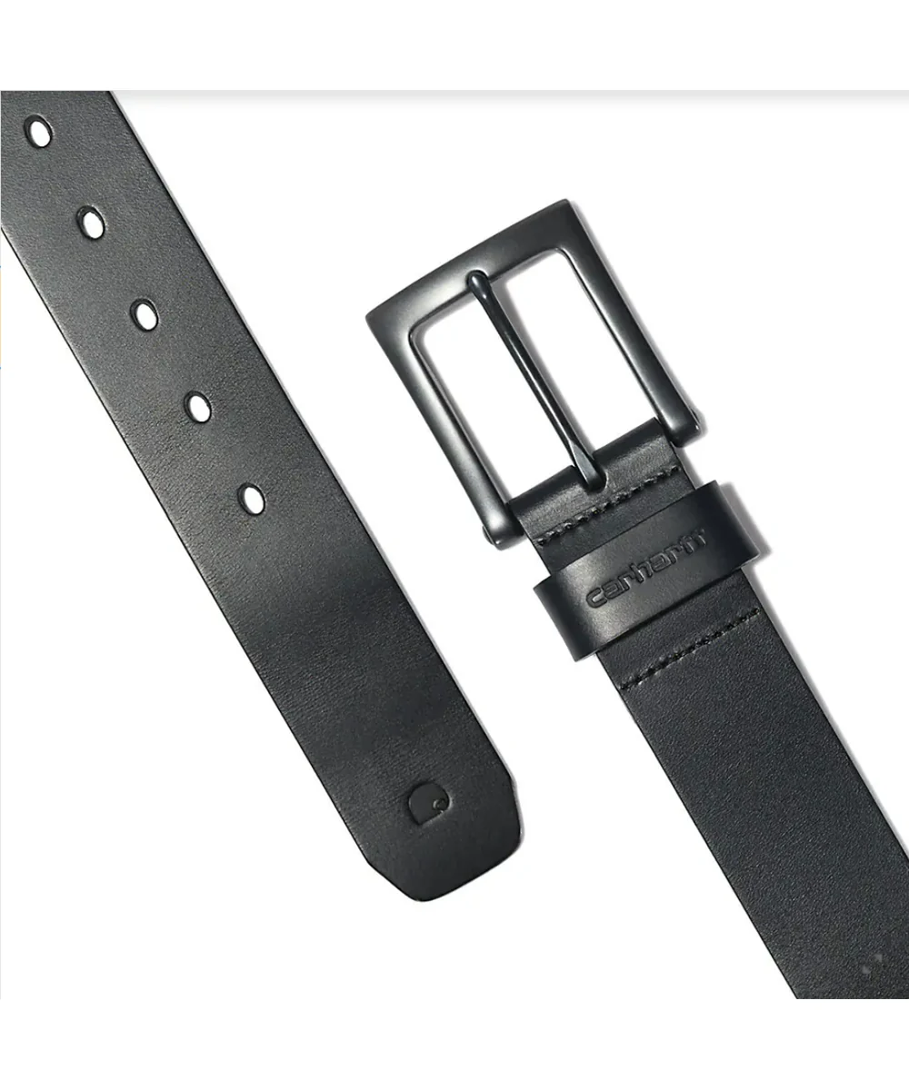 Carhartt Anvil Leather Belt - Black - Image 3