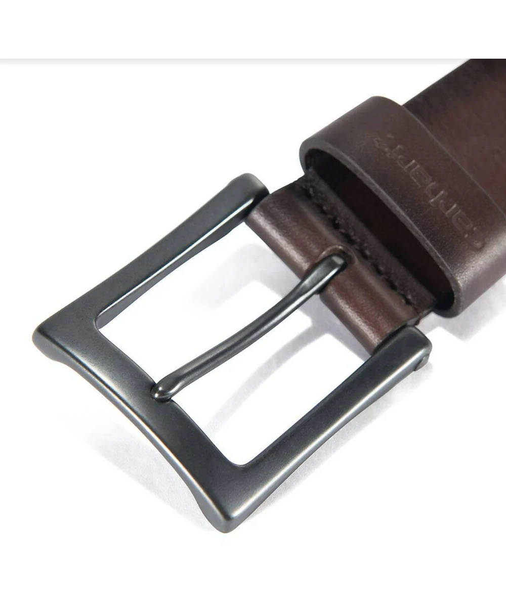 Carhartt Anvil Leather Belt - Brown - Image 3