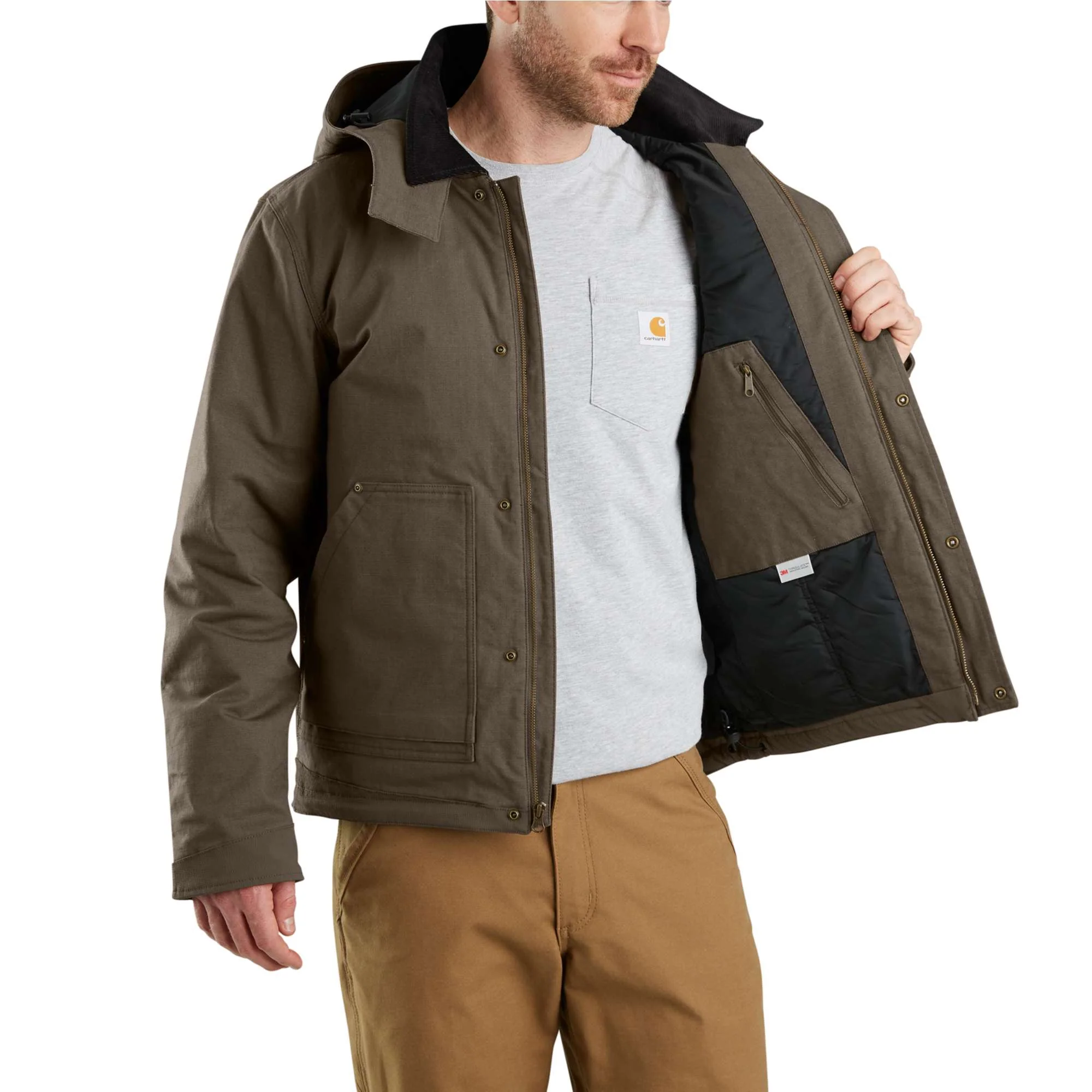 Carhartt Full Swing Steel Jacket - Tarmac - Image 4
