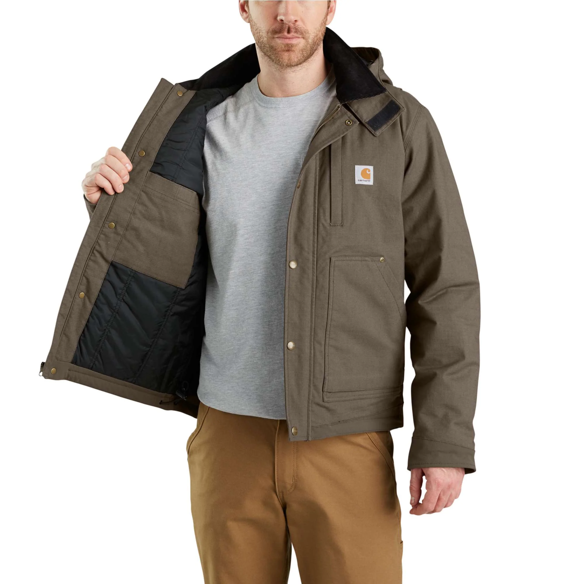 Carhartt Full Swing Steel Jacket - Tarmac - Image 5