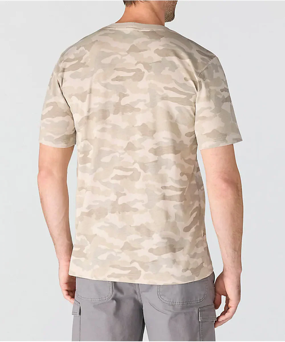 Carhartt Irvine Relaxed Camo T-Shirt - Fossil Tan Camo - Image 3