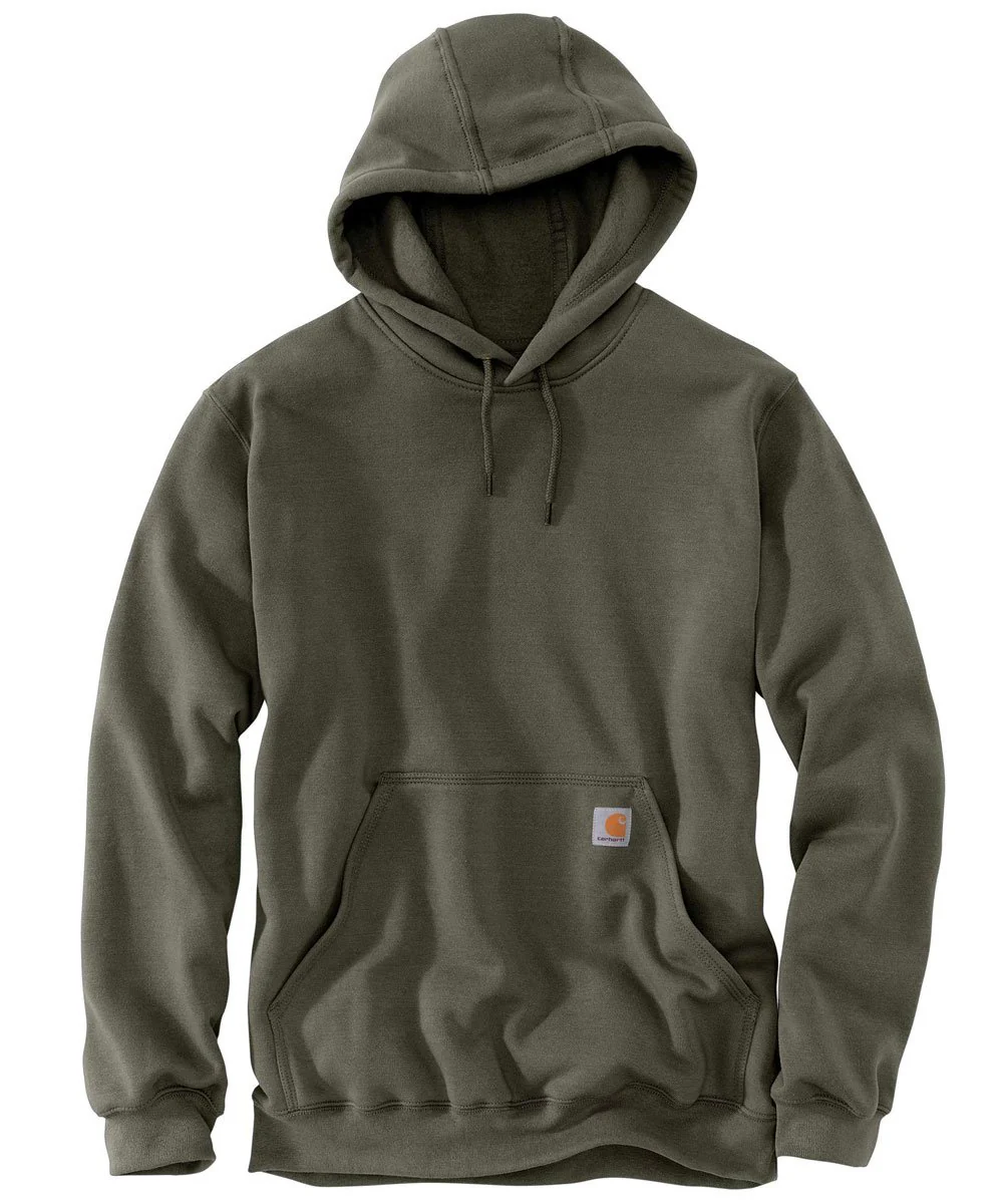 Carhartt Men’s Midweight Pullover Hooded Sweatshirt - Moss - Image 2