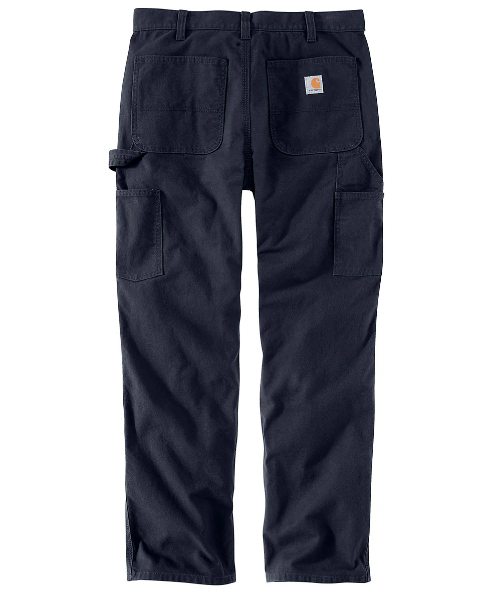 Carhartt Men’s Rugged Flex Relaxed Fit Duck Dungaree - Navy - Image 2