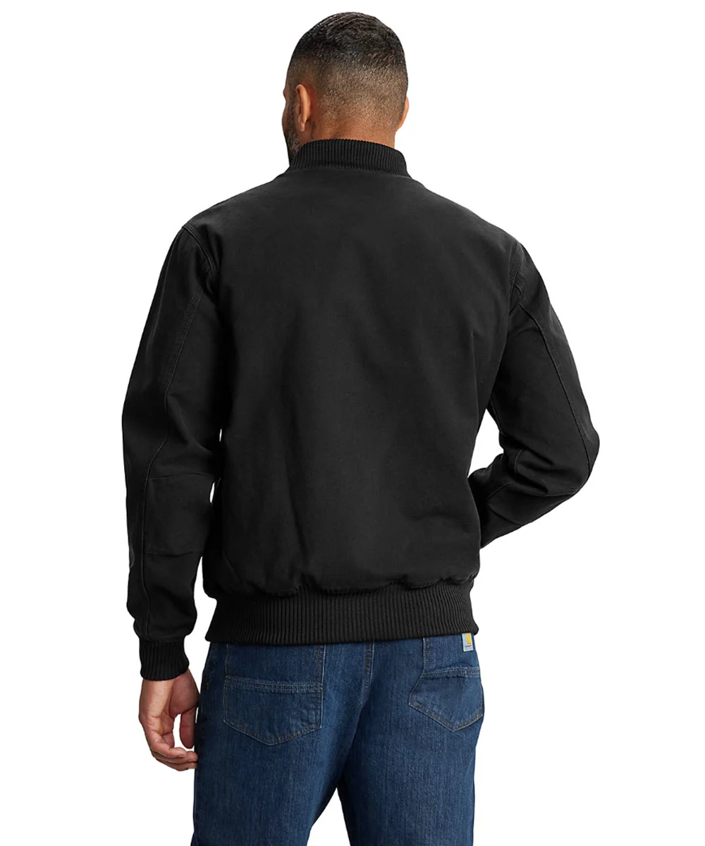Carhartt Men's Duck Bomber Jacket - Black - Image 2