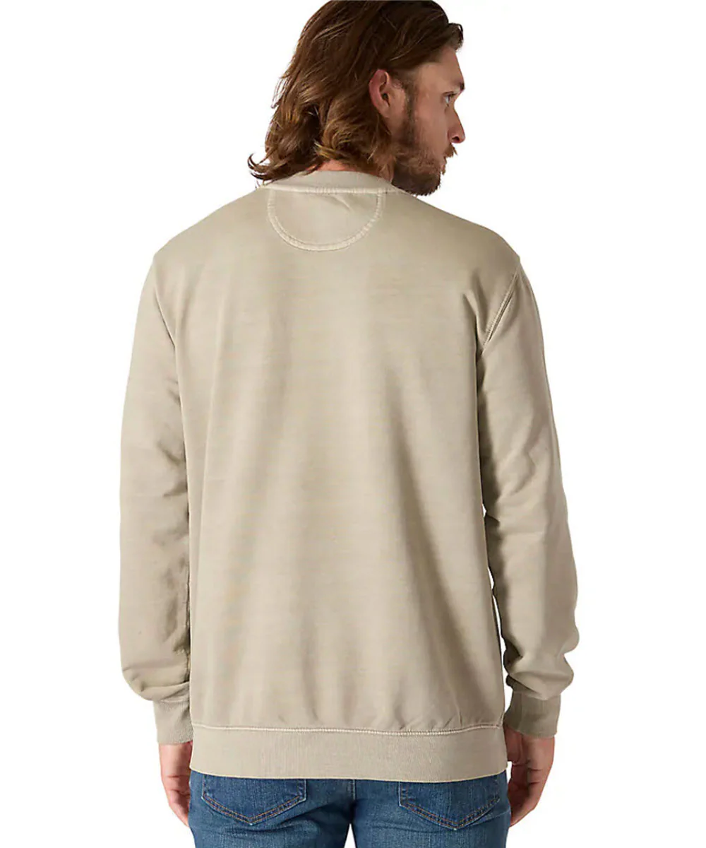 Carhartt Men's Durham Garment-Dyed Sweatshirt - Greige - Image 3