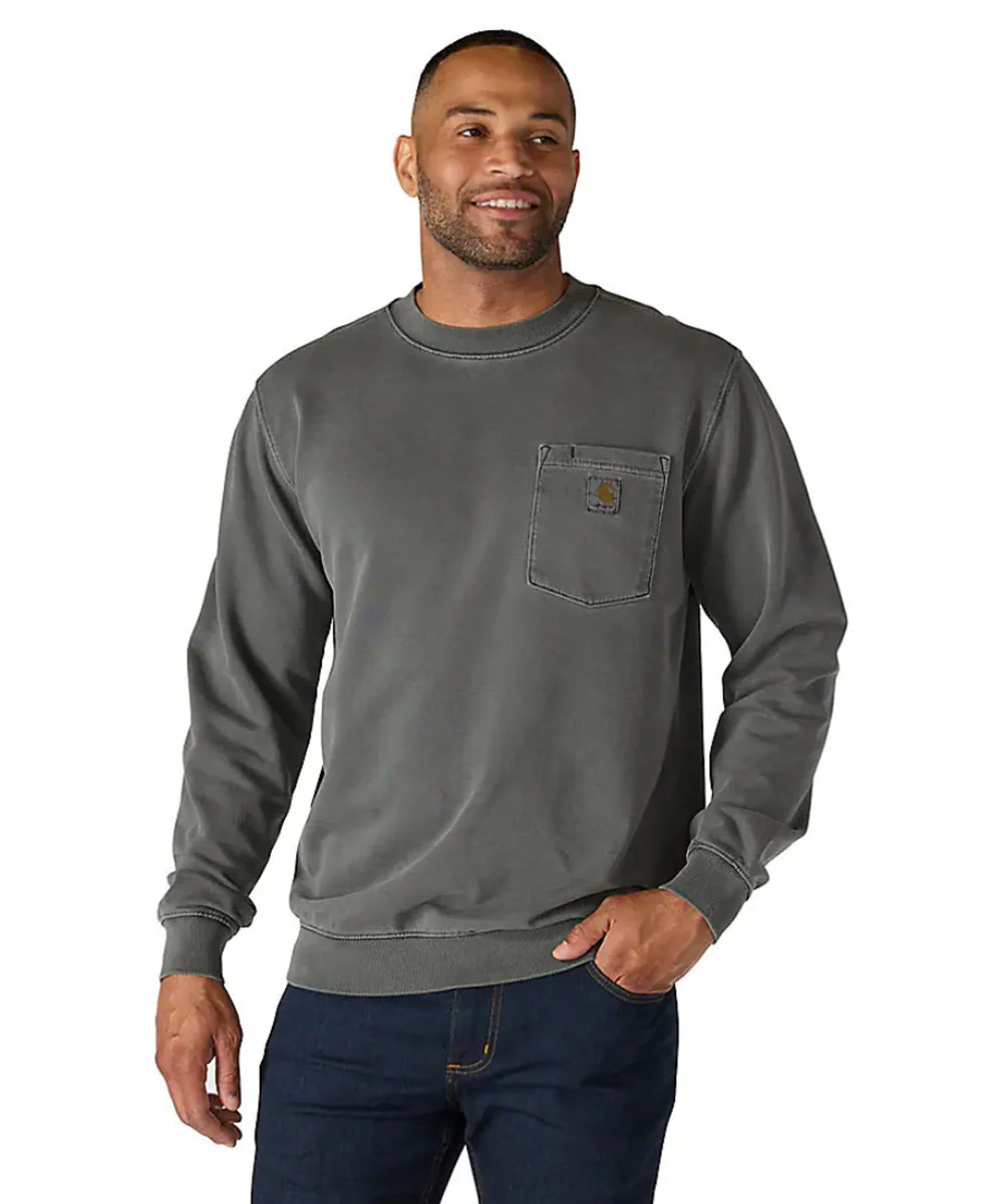 Carhartt Men's Durham Garment-Dyed Sweatshirt - Shadow
