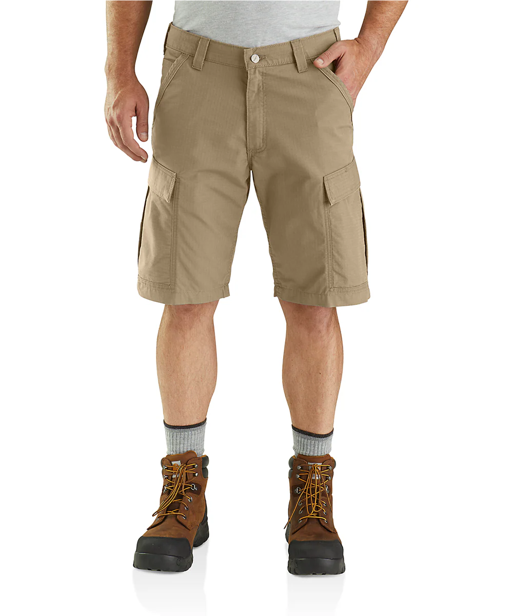 Carhartt Men's Force Ripstop Cargo Shorts - Dark Khaki