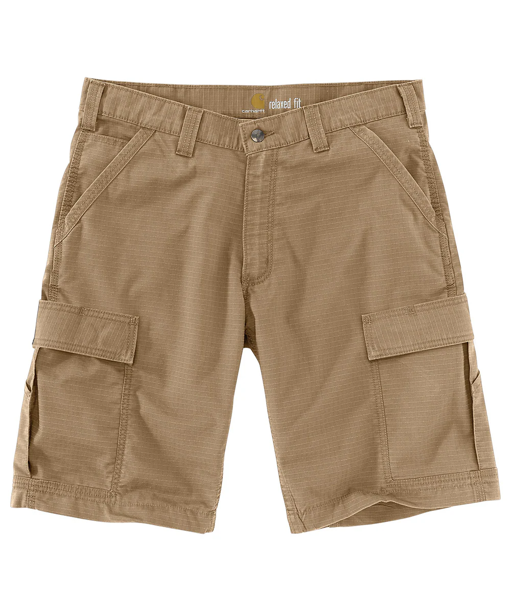 Carhartt Men's Force Ripstop Cargo Shorts - Dark Khaki - Image 2