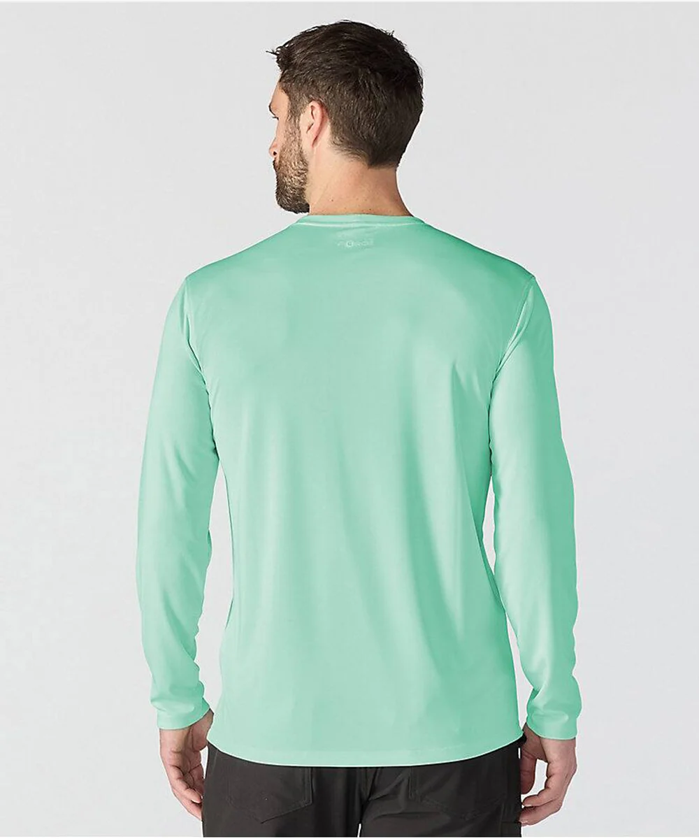 Carhartt Men's Force Sun Defender Long Sleeve T-shirt - Fresh Mint - Image 3