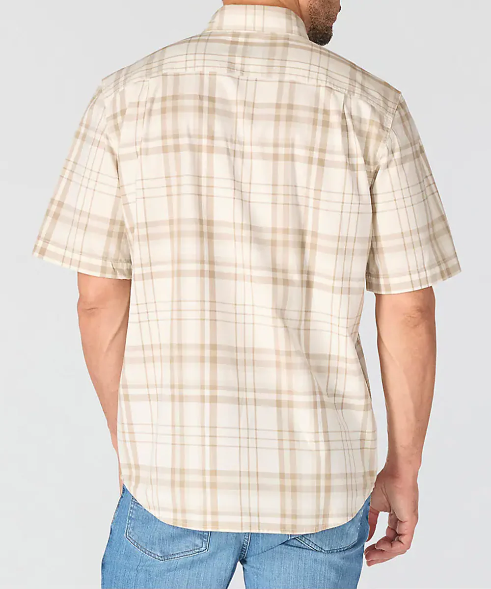 Carhartt Men's Fort Chambray Plaid Shirt - Eggshell - Image 3