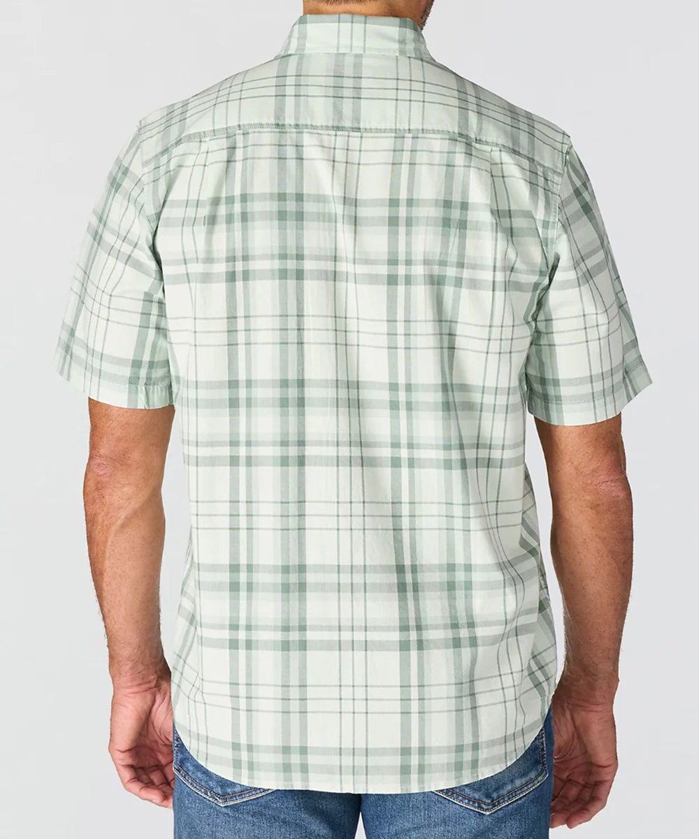 Carhartt Men's Fort Chambray Plaid Shirt - Smoked Teal - Image 3