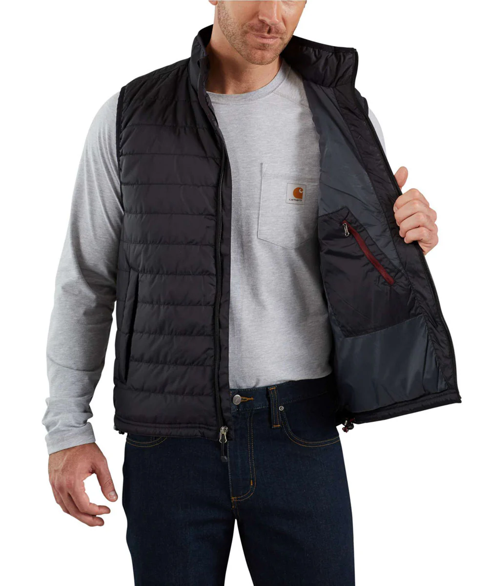 Carhartt Men's Insulated Gilliam Vest - Black - Image 3