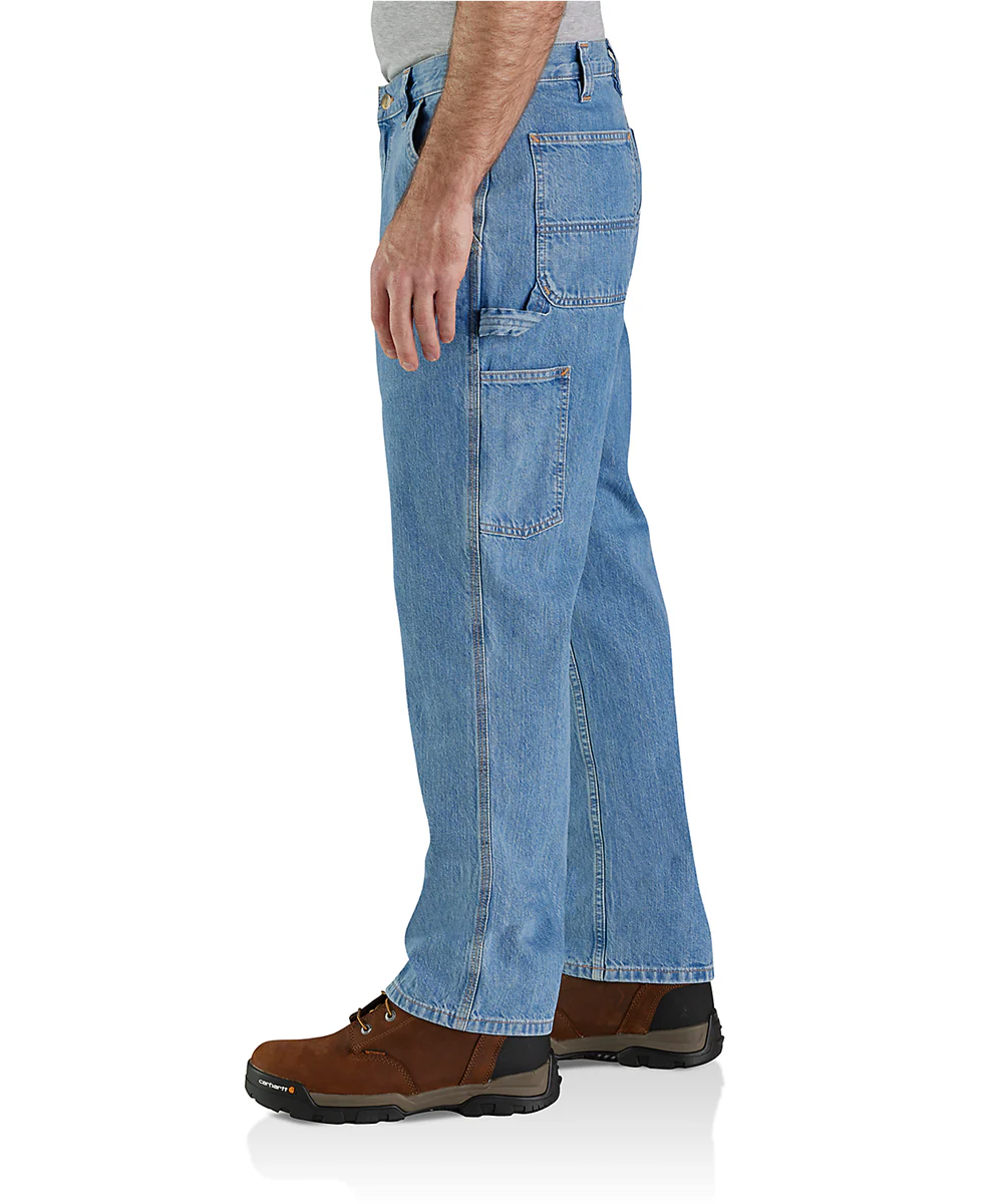 Carhartt Men's Loose Fit Carpenter Jeans - Cove - Image 3