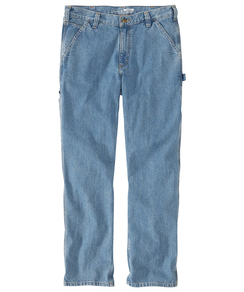 Carhartt Men's Loose Fit Carpenter Jeans - Cove - Image 4