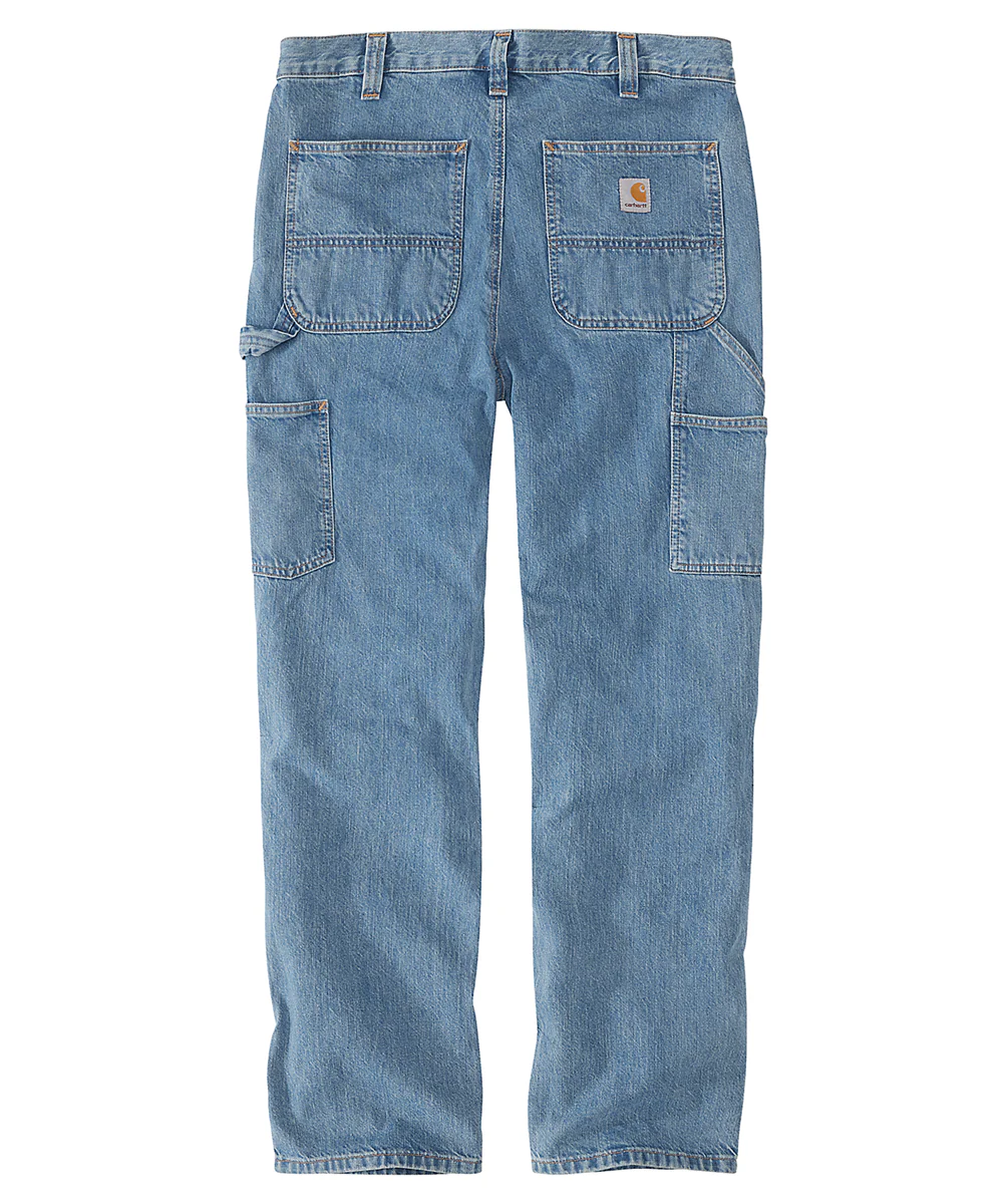 Carhartt Men's Loose Fit Carpenter Jeans - Cove - Image 5