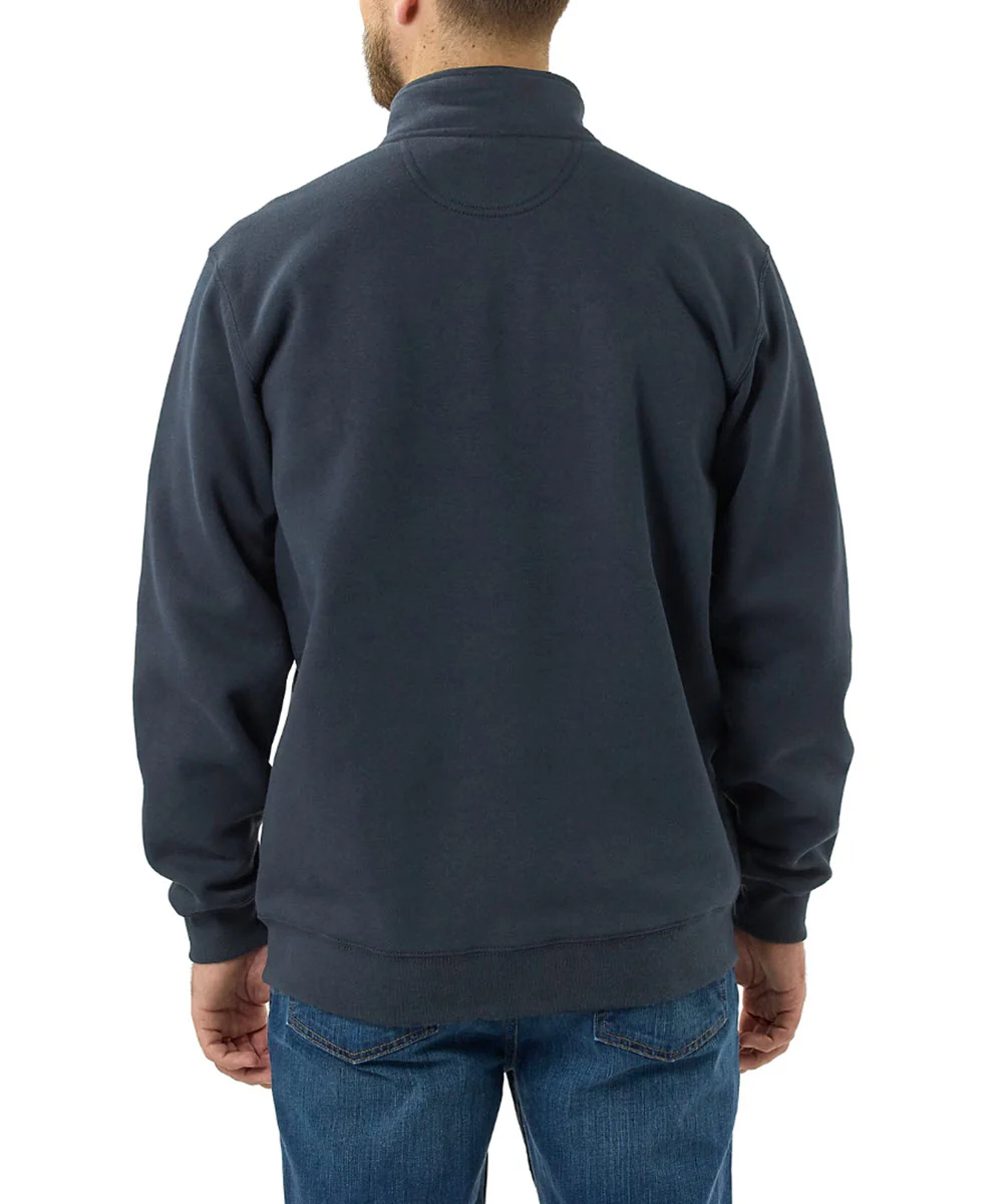 Carhartt Men's Midweight Quarter-Zip Sweatshirt - New Navy - Image 2