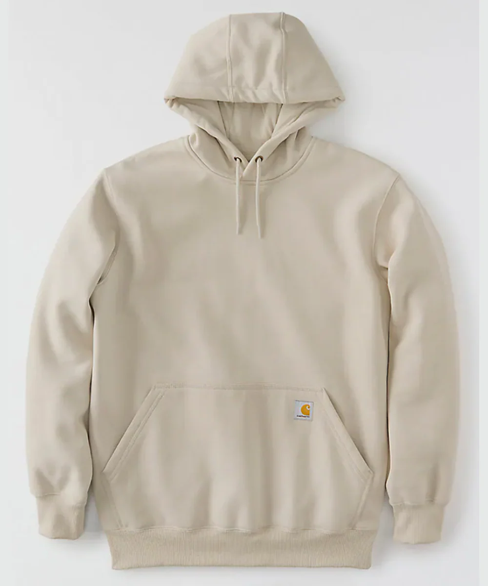 Carhartt Men's Paxton Heavyweight Hooded Sweatshirt - Cobblestone - Image 2