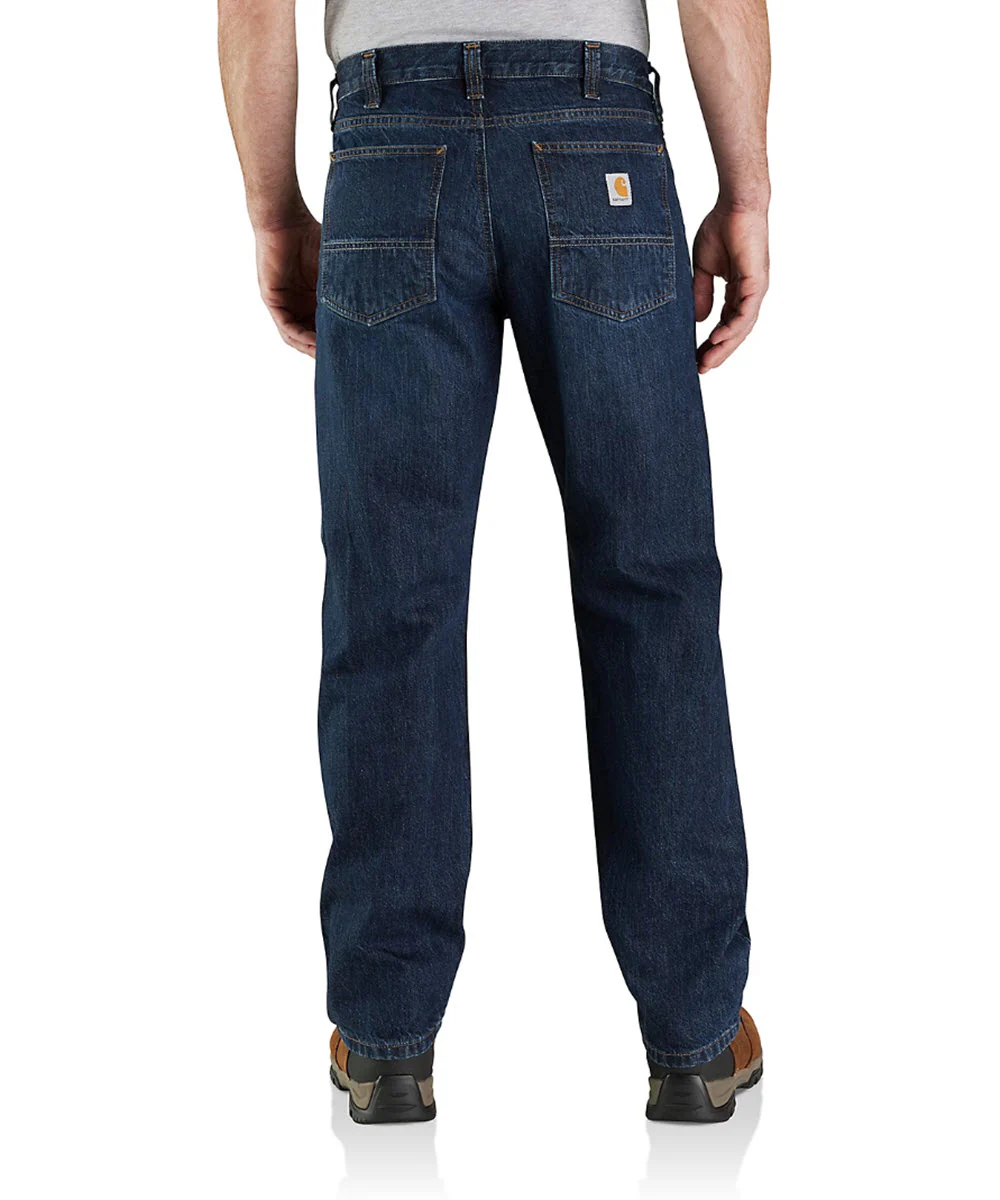 Carhartt Men's Relaxed Fit 5-Pocket Jeans - Cove - Image 3