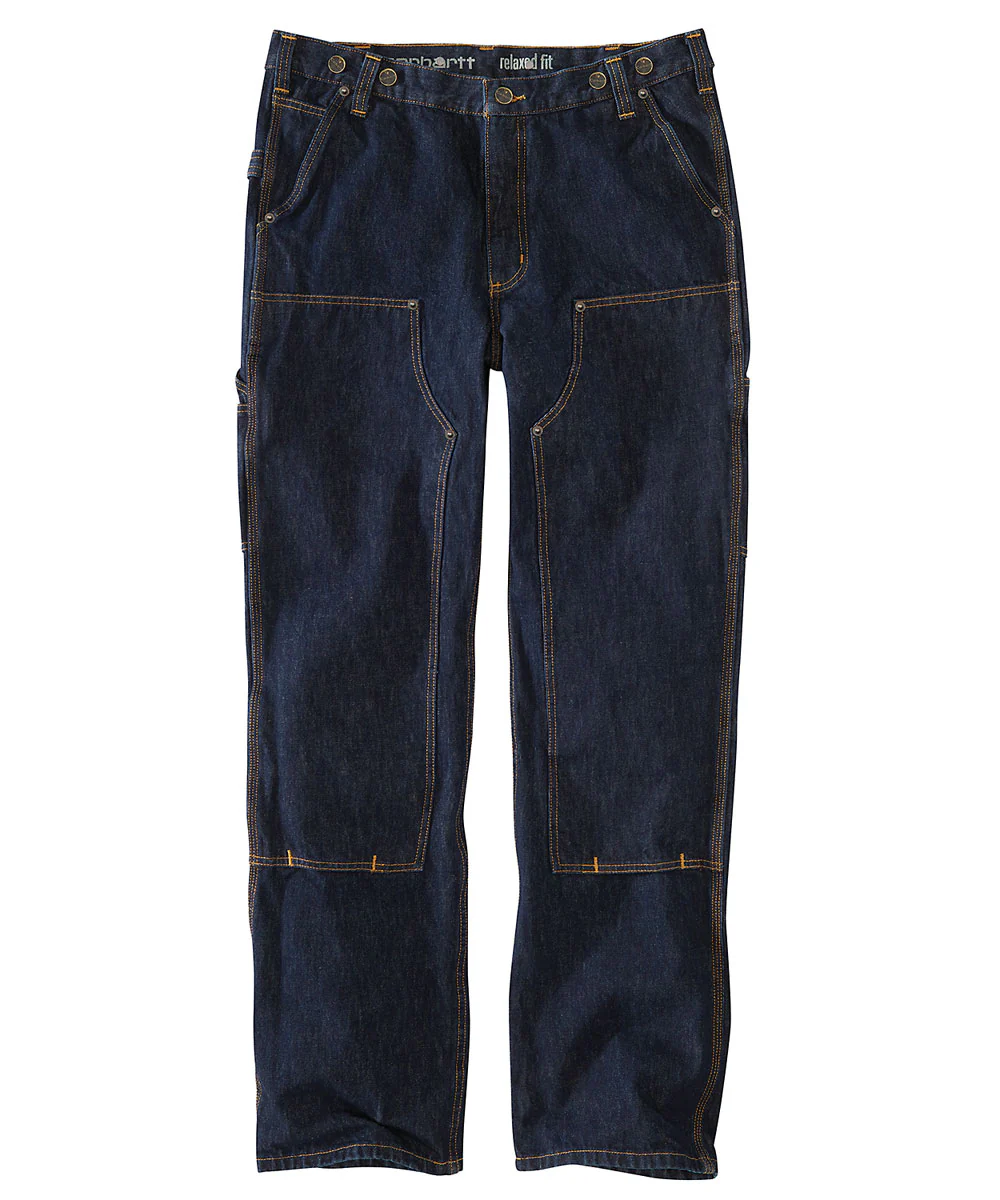 Carhartt Men's Rugged Flex Relaxed Fit Double Front Utility Logger Jeans - Image 4