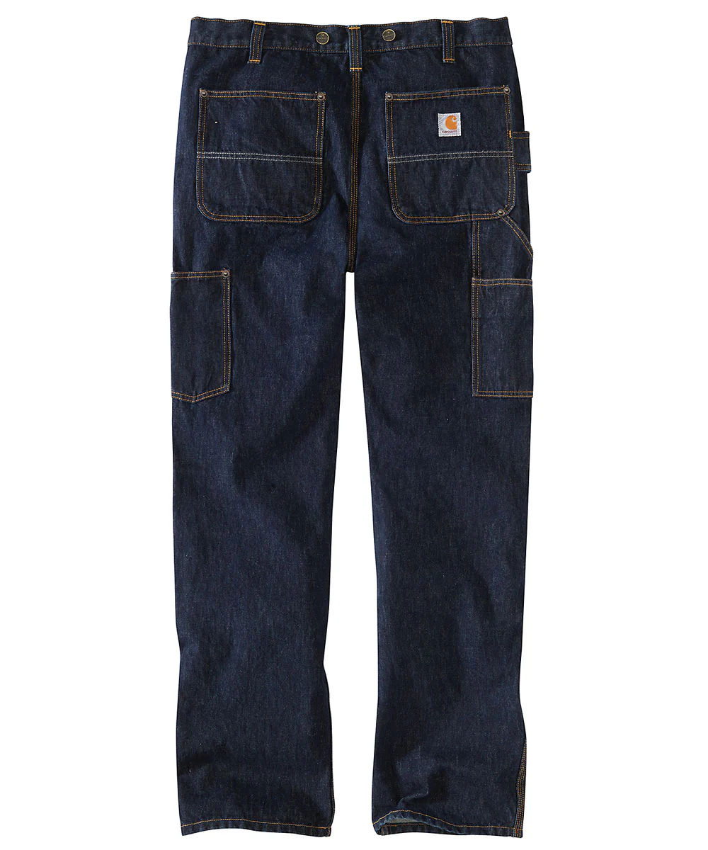 Carhartt Men's Rugged Flex Relaxed Fit Double Front Utility Logger Jeans - Image 5