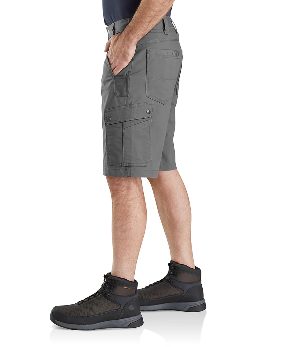 Carhartt Men's Rugged Flex Ripstop Cargo Shorts - Steel - Image 3