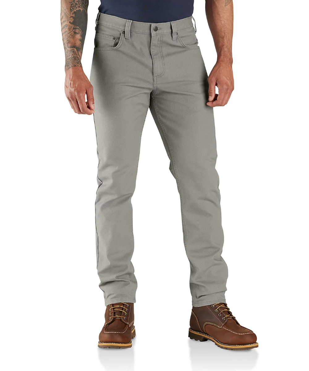 Carhartt Men's Rugged Flex Slim Fit Tapered Work Pants - Weather Ash