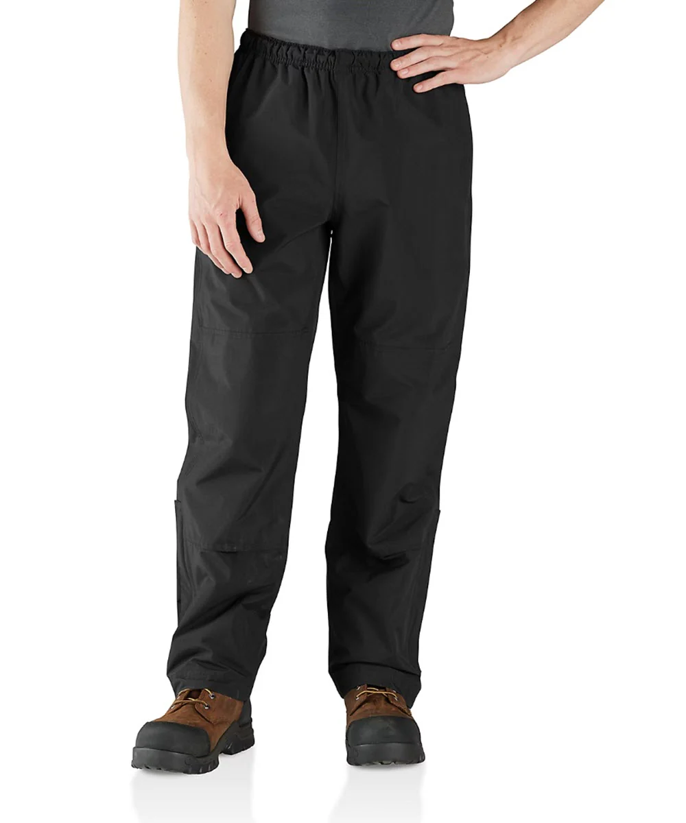 Carhartt Men's Storm Defender Relaxed Fit Rain Pants - Black