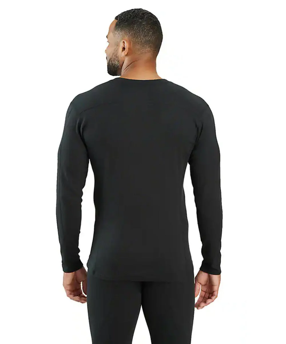 Carhartt Men's Stretch Cotton Base Layer Shirt - Black - Image 2