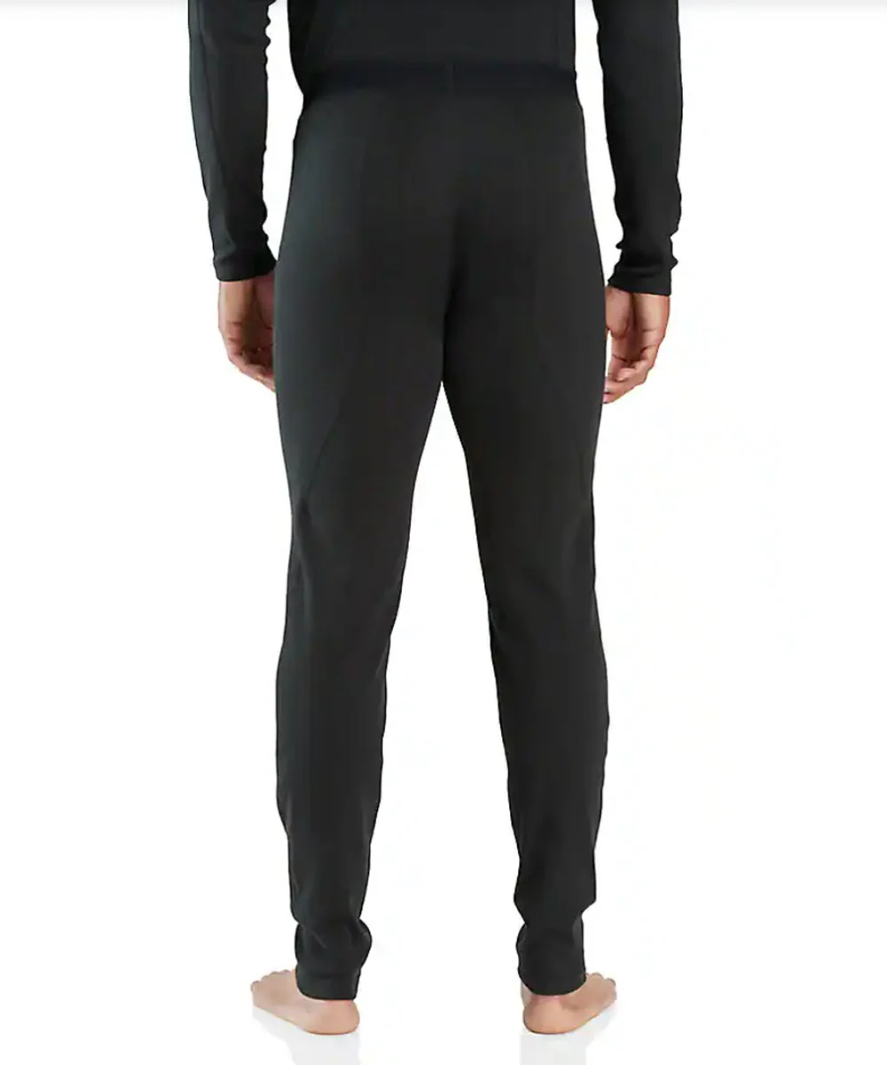 Carhartt Men's Stretch Cotton Thermal Bottom - Black - Image 2