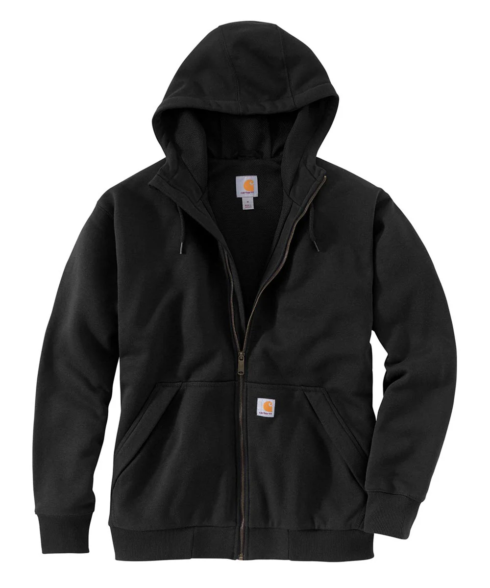 Carhartt Midweight Thermal Lined Full Zip Sweatshirt - Black - Image 2