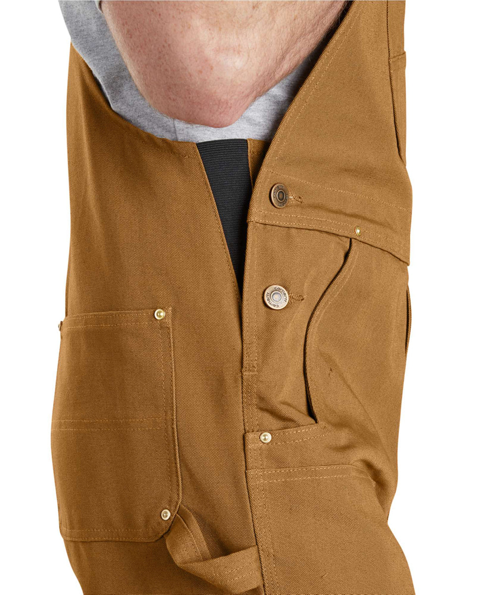 Carhartt R01 Duck Bib Overalls - Black - Image 4
