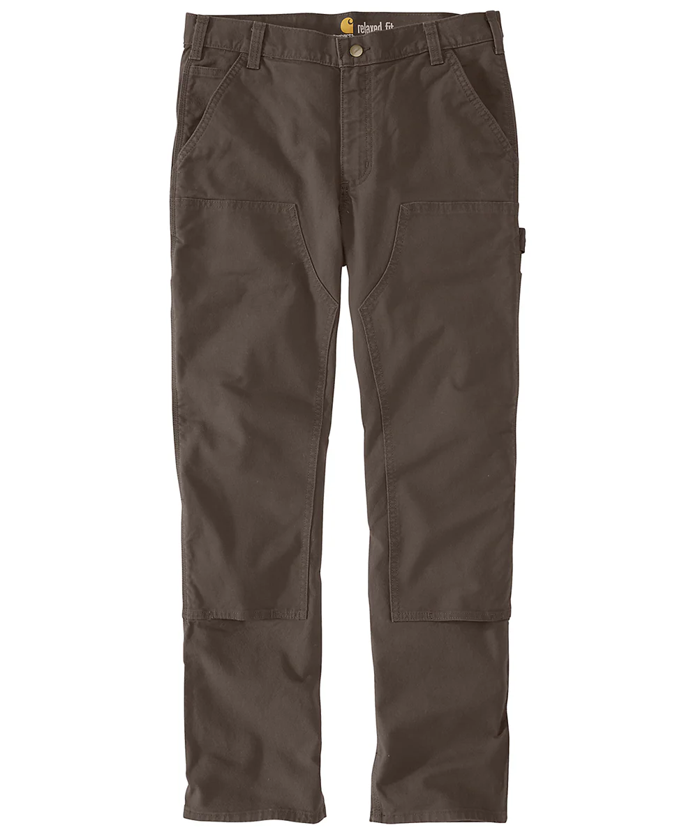 Carhartt Rugged Flex Relaxed Fit Double Front Dungaree - Dark Coffee - Image 2
