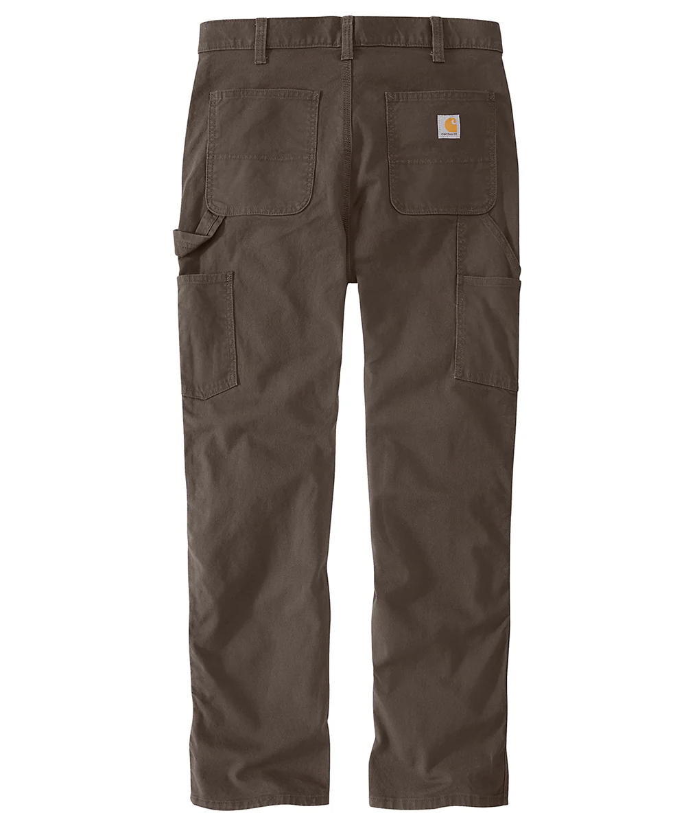 Carhartt Rugged Flex Relaxed Fit Double Front Dungaree - Dark Coffee - Image 3