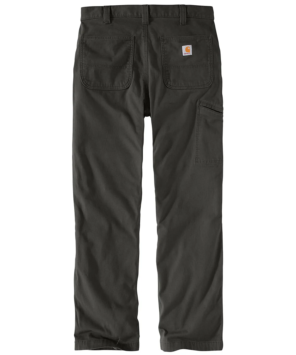 Carhartt Rugged Flex Rigby Dungaree Knit Lined Pant - Peat - Image 3