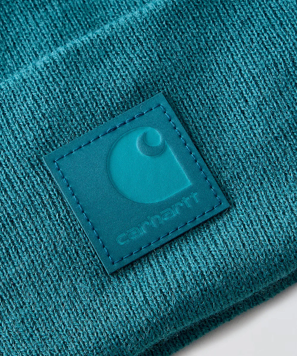 Carhartt Tonal Patch Beanie - Transformative Teal - Image 2