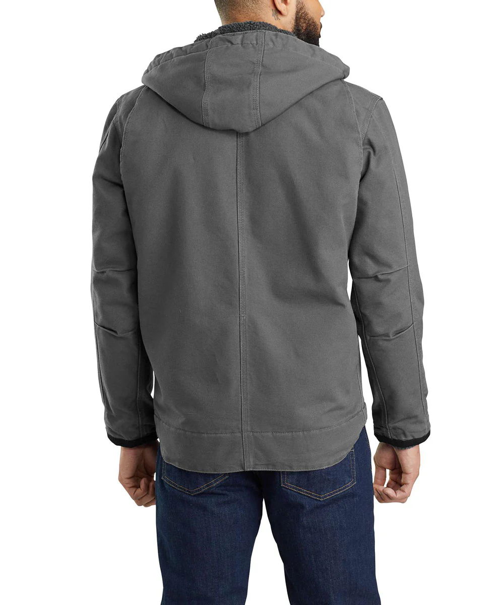 Carhartt Washed Duck Bartlett Jacket - Gravel - Image 2