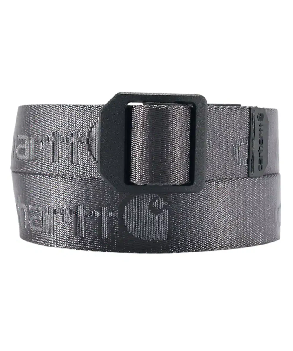 Carhartt Webbing Ladder Lock Belt - Gravel