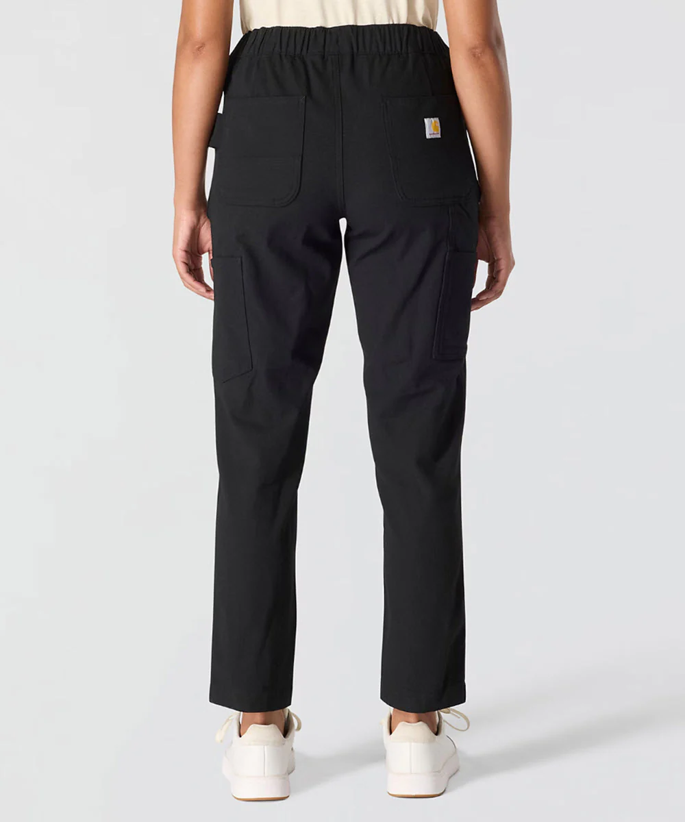 Carhartt Women's Force Ripstop Pants - Black - Image 3
