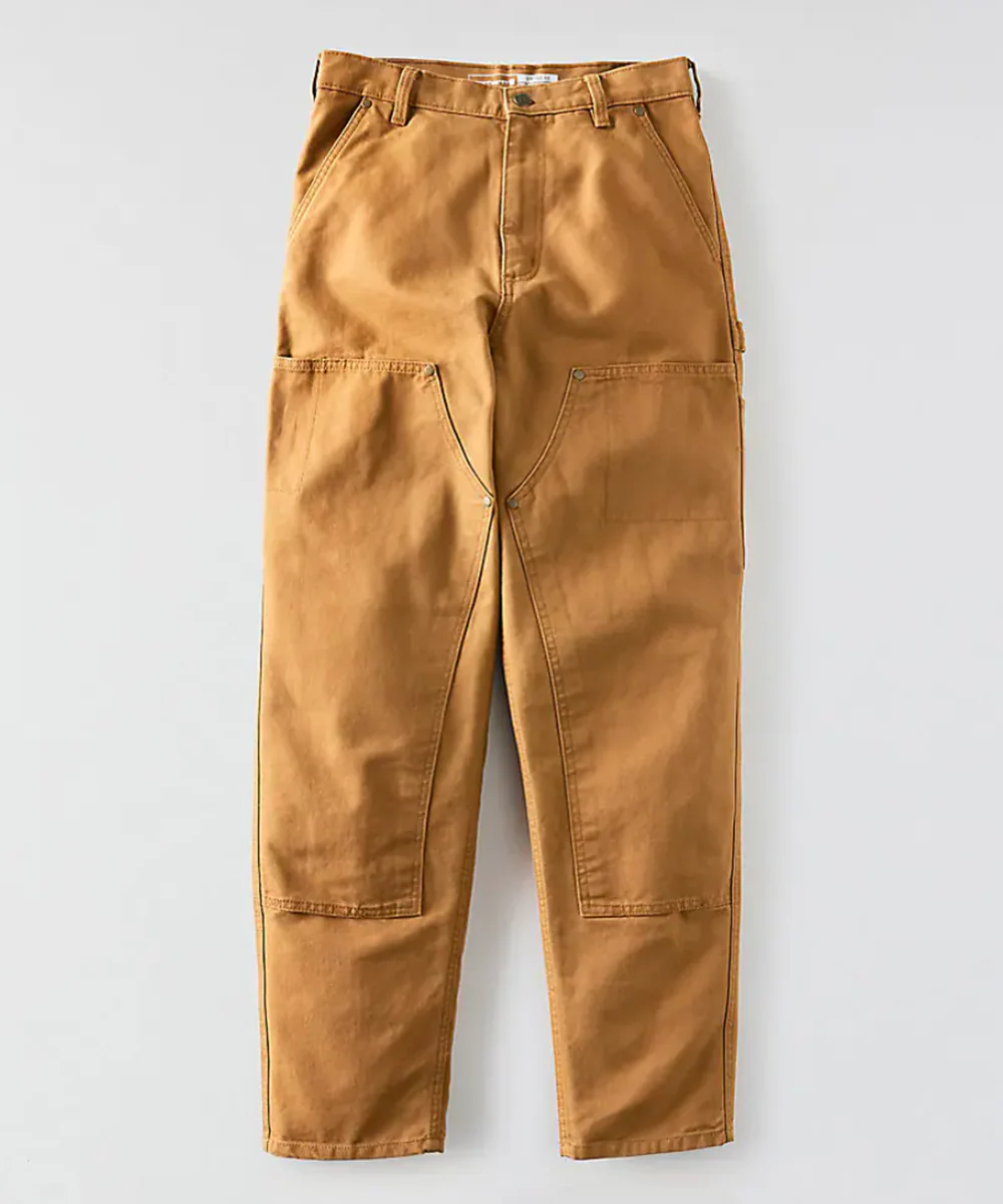 Carhartt Women's Vintage Double Front Canvas Pants - Carhartt Brown - Image 3