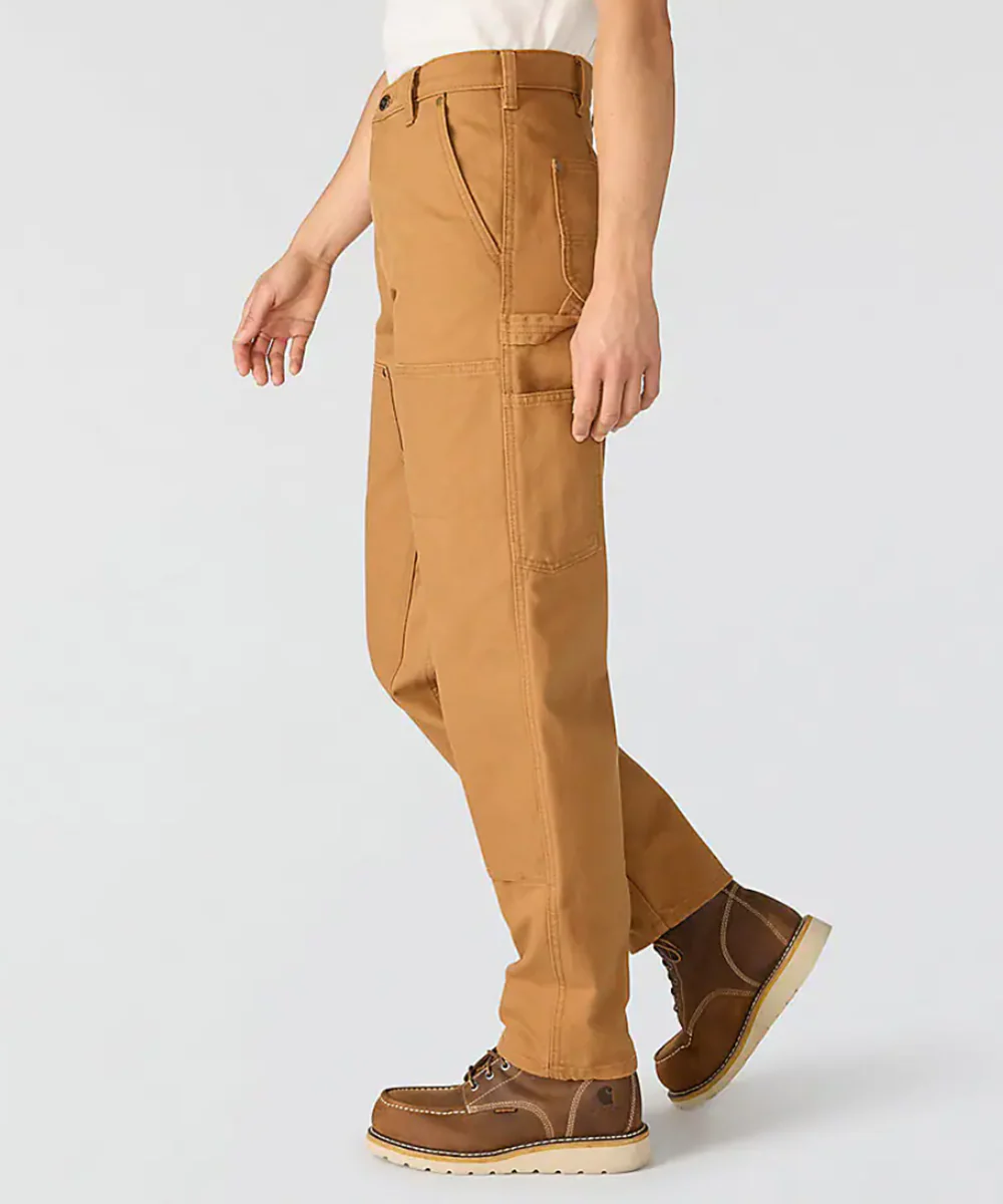 Carhartt Women's Vintage Double Front Canvas Pants - Carhartt Brown - Image 4