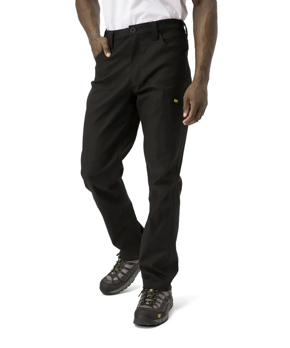 Caterpillar Men's Stretch Canvas Utility Pants - Black - Image 3