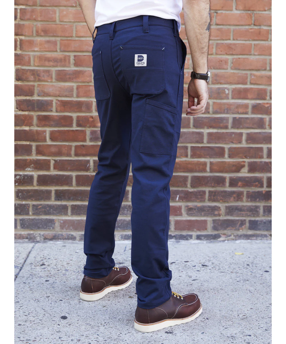 Dave's New York Everyday Canvas Pants - Navy - Image 4