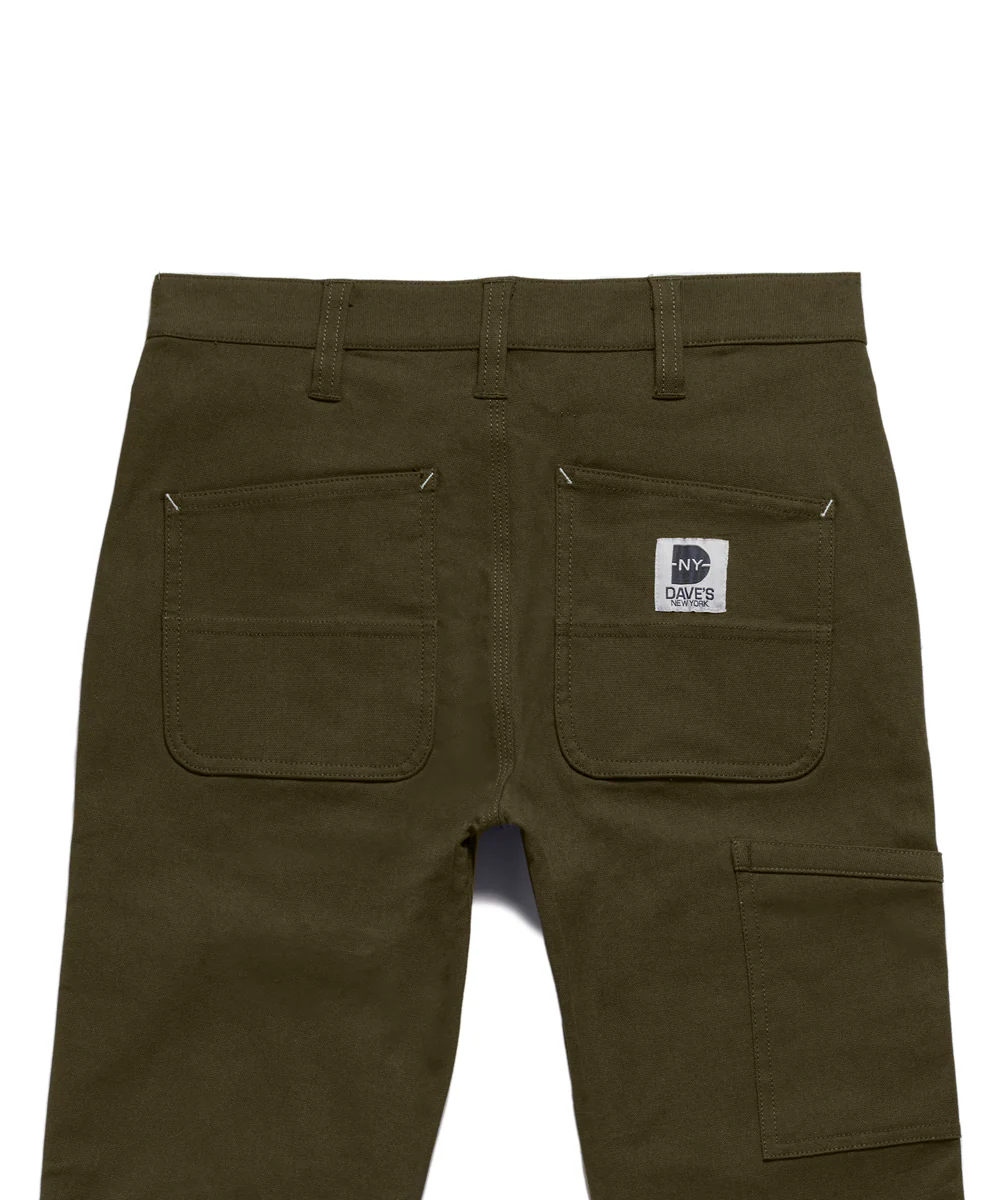 Dave's New York Everyday Canvas Pants - Olive - Image 7