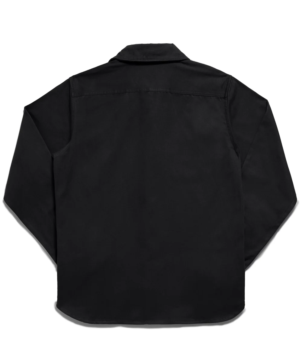 Dave's New York Everyday Flannel Long Sleeve Shirt - Black - Image 2