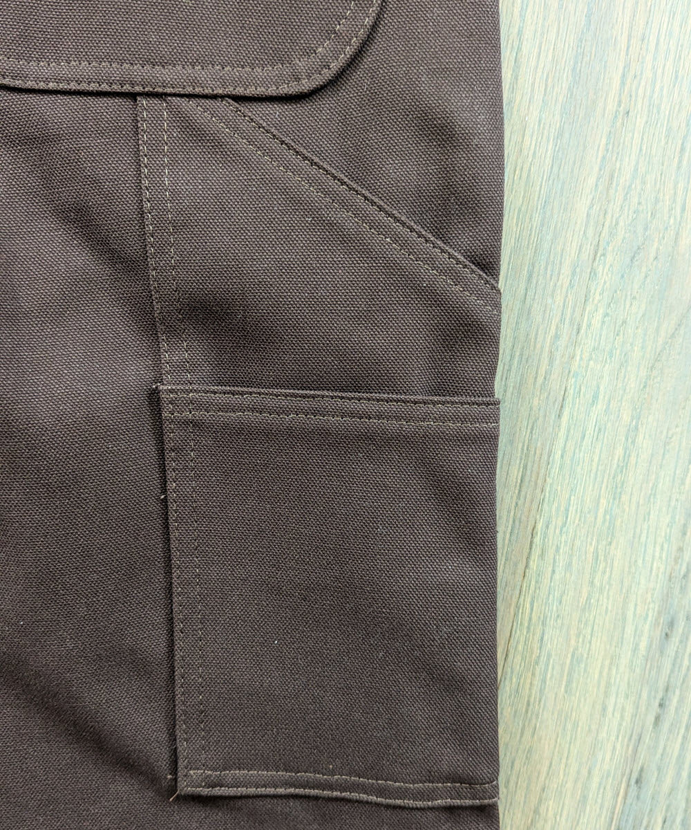 Dave's New York Foundation Pant (Double Front) - Dark Brown - Image 5